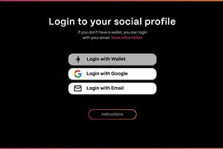 How to set your social profile