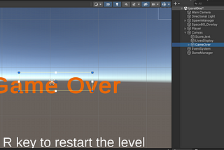 How to make a Retro Game Over Feel in Unity.