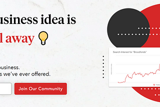 Trends.co is one of my favorite new tools for finding business opportunities.