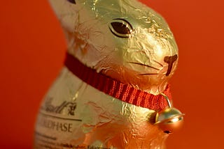 When my Chocolate Easter Bunny Starred in a Slasher Movie