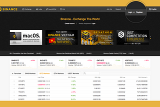 ขั้นตอนการสมัคร Binance, Exchange สำหรับเทรด Bitcoin ยอดนิยมของต่างประเทศ
