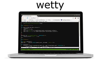 Setup Web Terminal using Wetty Docker Image