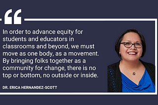 Advancing equity grants: becoming a community of change