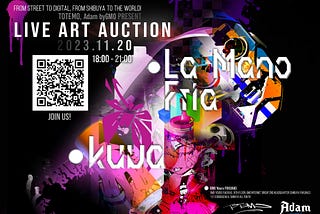 Event Report: TOTEMO, Adam byGMO present LIVE ART AUCTION