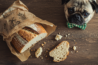 Why Bread Has Feelings Too: A Pug’s Philosophical Crumbs