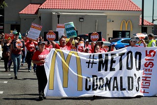 What does McDonald’s have against their Californian workers?
