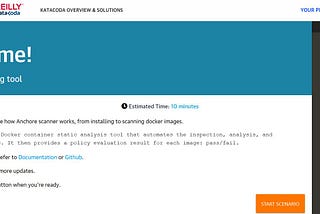 Learn Anchore with Katakoda