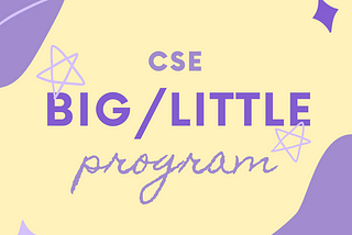 Big / Little Info Guide — Littles Edition