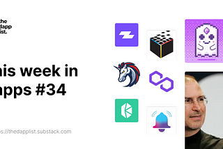 This week in Dapps: Ep.34