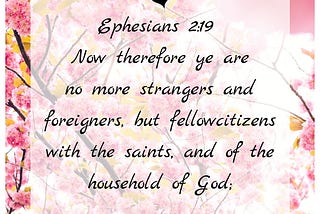Ephesians 2:19