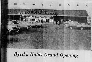 Byrd’s Supermarket Opens In Apex — December 1979