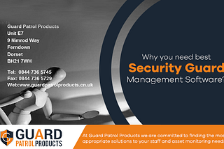 Security guard management system