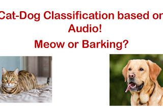 Cat’s Meow or Dog’s bark? Classify using TinyML and Hardware