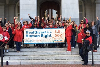 Nurses and the patients of California vs. Sellout Legislators and the Health Insurance Industry