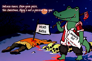 Zippy the zkCroc’s $5000 U Black Christmas Meme Massacre Contest