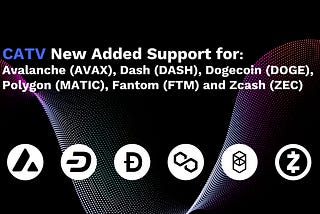 Crypto Analysis Transaction Visualization (CATV) now also supports Avalanche (AVAX), Dash (DASH)…