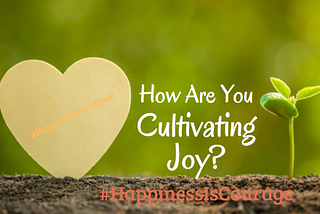 How Are You Cultivating Joy?
