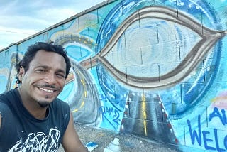 Legally Blind Bronx Muralist Tony Cruz — RAM 2, Shares Gifts To Encourage Others