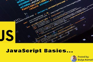 JavaScript Basics