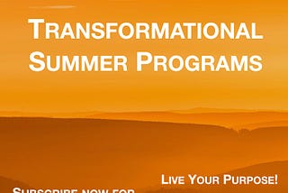 “Embark on a journey of self-discovery and connection this summer with our transformative program!
