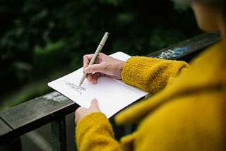 Writing for yourself is a joy.