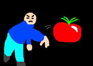 Throwing Tomatoes