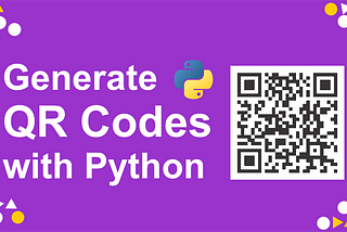 Generate QR Codes with Python