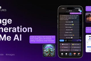 Image Generation in iMe AI: Create Pictures Right in the App