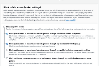 Restricting access to the S3 bucket outside the application