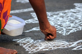 Kolam and Country: the art of welcome in modern America