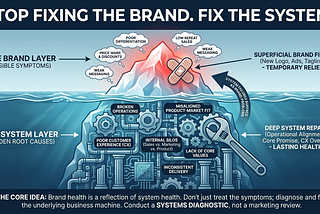 Stop Fixing the Brand. Fix the System.