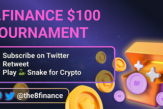 🐍 Snake for Crypto Tournament for $100 USDT! 🤑