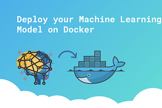 Building an ML model in Docker container
