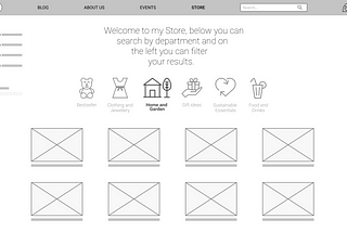 UX / UI Design | Project Local e-Commerce