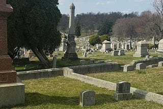 March 22: A Walk in the Cemetery