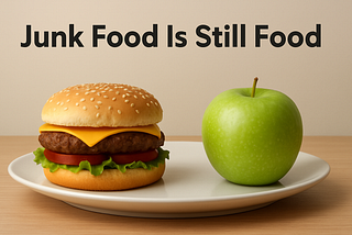 Junk food is still food.
