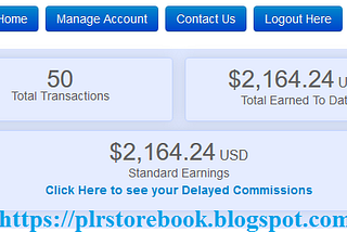 Sell in affiliation 1038 euros with a single blog article