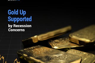 Gold Up Supported by Recession Concerns