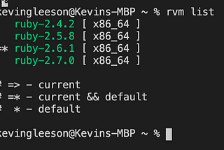 RVM (Ruby Version Manager) and You!