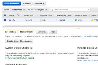 How to Solve “Instance Unreachable 1/2 check passed” issue on EC2