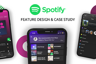 Sharing music with friends — Spotify UX Design Case Study