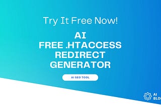 🔀 Easily Create 301 Redirects with this AI-Powered .htaccess Generator