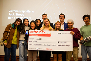 Congratulations To Our Fall 2021 Demo Day Winners!