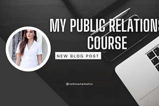 My Public Relations Course