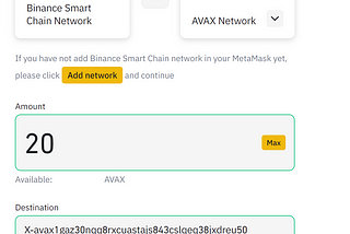 How to buy AVAX on BSC and bridge to AVAX C-Chain [EASY]