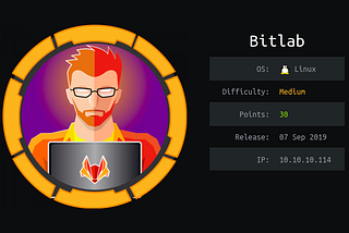 Hack The Box — Bitlab Write-up