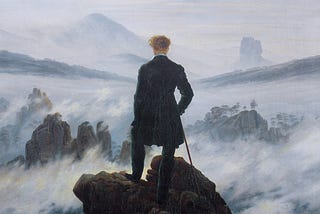 Wanderer above the Sea of Fog (Caspar David Friedrich, 1818)