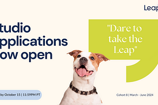 Leaping Towards the Future of Pet Care: Join the Exciting Accelerator Program Today!