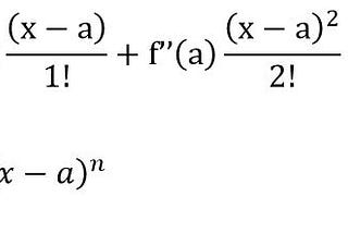 Approximating Non-Polynomial functions with Taylor Series
