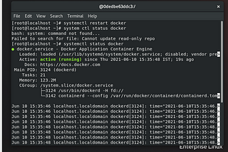 Pulling Docker Image and adding python to it :-
